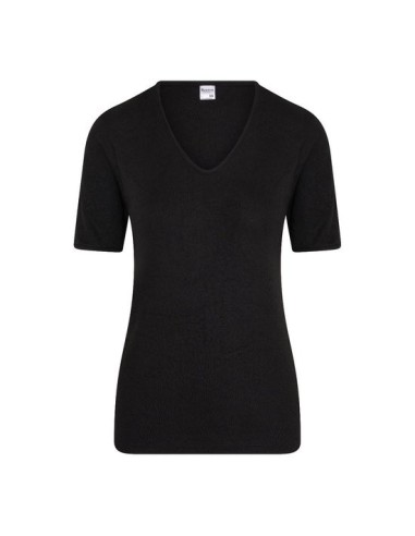 Beeren Dames Thermo Onderblouse Korte Mouwen Zwart