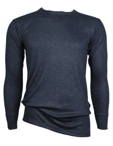 Beeren Heren ondergoed Shirt thermo lange mouw Navy