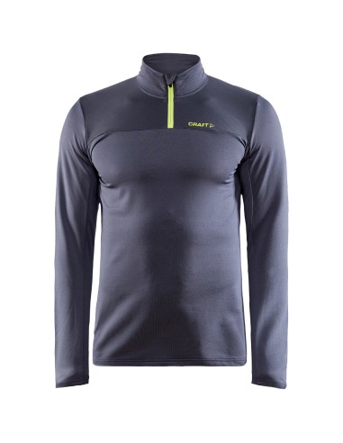 Craft Heren Thermo Fleece Shirt CORE Gain Midlayer Asphalt Antraciet