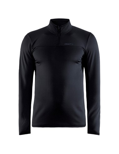 Craft Heren Thermo Fleece Shirt CORE Gain Midlayer Zwart