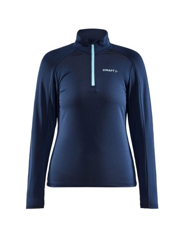 Craft Dames Thermo Fleece Shirt CORE Gain Midlayer Blaze Navy