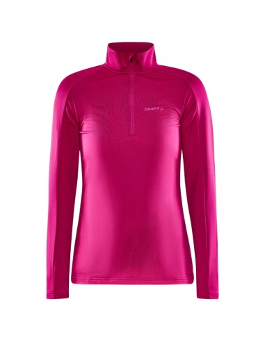 Craft Dames Thermo Fleece Shirt CORE Gain Midlayer ROXO Pink