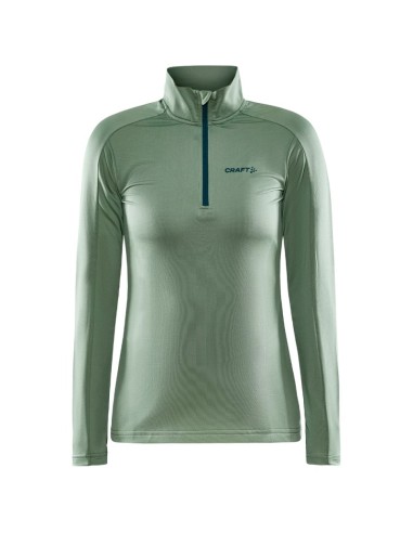 Craft Dames Thermo Fleece Shirt CORE Gain Midlayer Jade