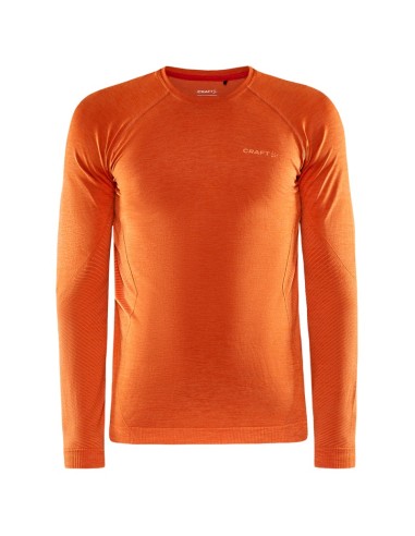 Craft Heren Thermo T-shirt Longsleeve CORE DRY Active Comfort Chestnut