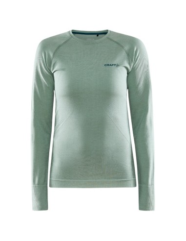 Craft Dames Thermo T-shirt Longsleeve CORE DRY Active Comfort Jade Groen