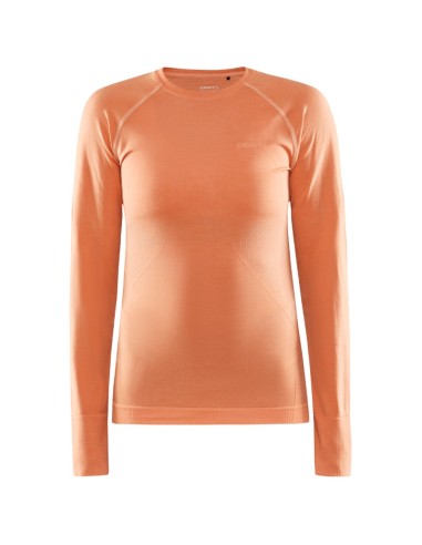 Craft Dames Thermo T-shirt Longsleeve CORE DRY Active Comfort Glow Orange