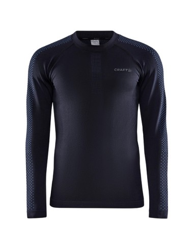 Craft Heren Thermo T-shirt Longsleeve ADV Warm Intensity Zwart