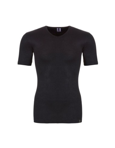 Ten Cate Mannen Thermo V-Shirt Zwart