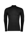 Gino Santi Heren Thermo shirt Viloft Lange Mouw Zwart